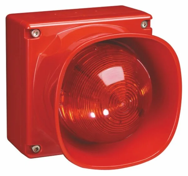 Eaton CASB383WP Elektronik Adreslenebilir Harici Duvar Tipi Elektronik Flaşörlü  Siren